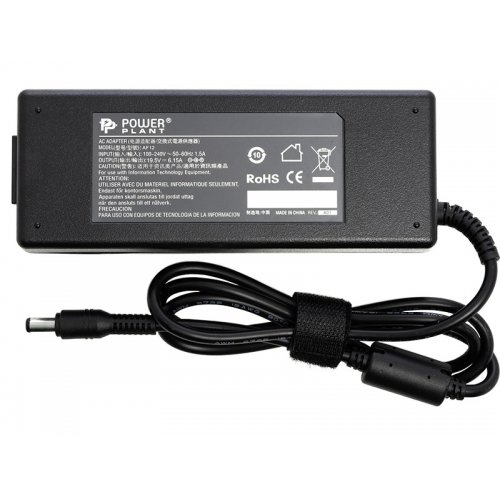 Блок питания для ноутбука PowerPlant Lenovo 19.5V 6.15A 120W 6.3x3.0mm (IB120G6330) Black купить в Украине | Telemart фото