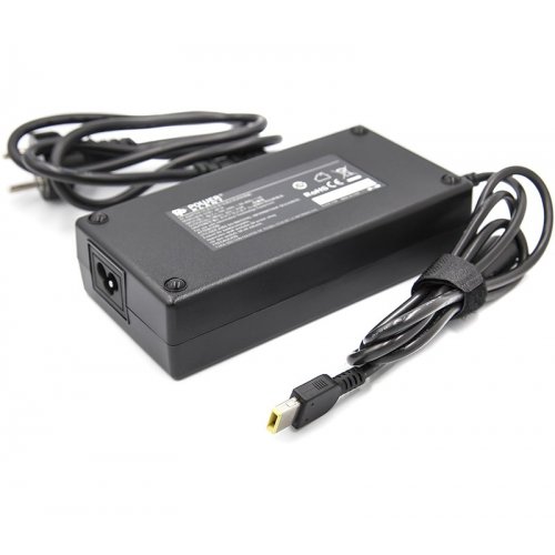 Блок питания для ноутбука PowerPlant Lenovo 20V 8.5A 170W Slim Tip (IB170HUSB) Black купить в Украине | Telemart фото