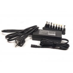 Універсальний блок живлення для ноутбука PowerPlant 15-24V 6A 90W (KD00MS0011) Black