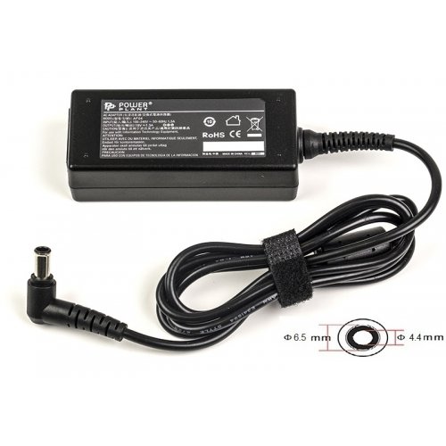 Блок питания для ноутбука PowerPlant LG 19V 1.3A 25W 6.5x4.4mm (LG25F6544) Black купить в Украине | Telemart фото