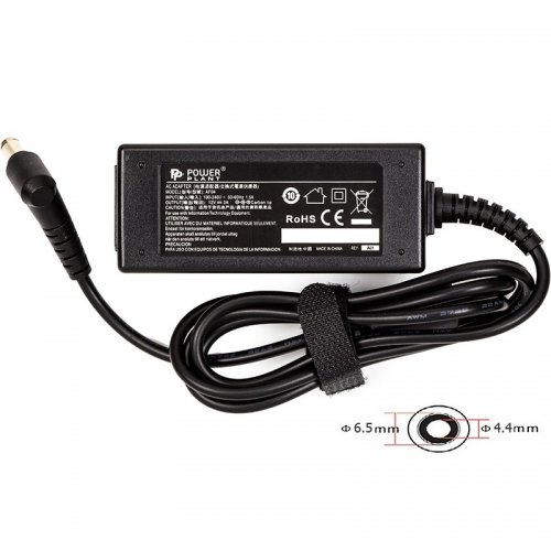 Блок живлення для монітора PowerPlant LG 12V 3A 36W 6.5x4.4mm (LG36A6544) Black купити в Україні | Telemart фото