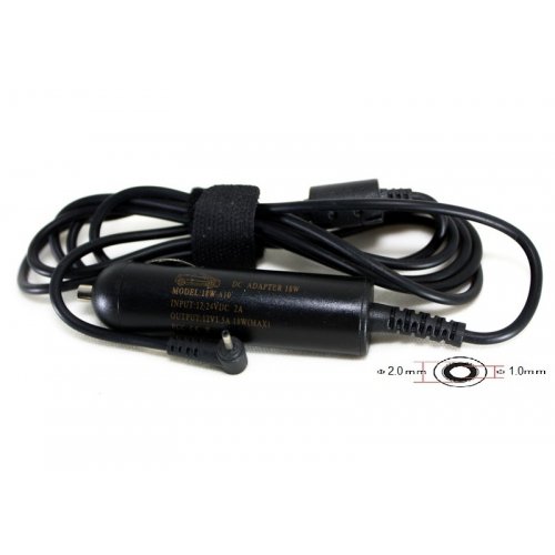 Автомобільний зарядний пристрій для планшета PowerPlant Motorola 12V 1.5A 18W 2.0x1.0mm Car (MOA18A2010) Black купити в Україні | Telemart фото