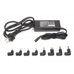 Універсальний блок живлення для ноутбука PowerPlant 15-20V 6A 90W (NA700028) Black