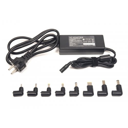 Універсальний блок живлення для ноутбука PowerPlant 15-20V 6A 90W (NA700028) Black купити в Україні | Telemart фото