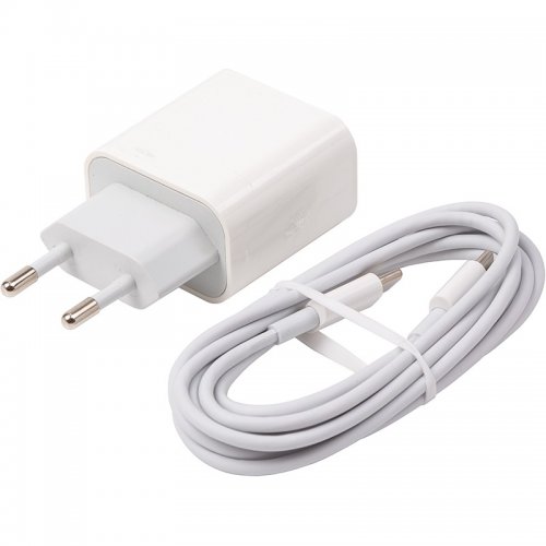 Універсальний блок живлення для ноутбука PowerPlant 5.25V 3A 15W USB Type-C (NA700042) White купити в Україні | Telemart фото