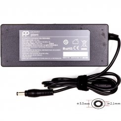 Універсальний блок живлення PowerPlant 12V 6A 72W 5.5x2.1mm (NA700608) Black
