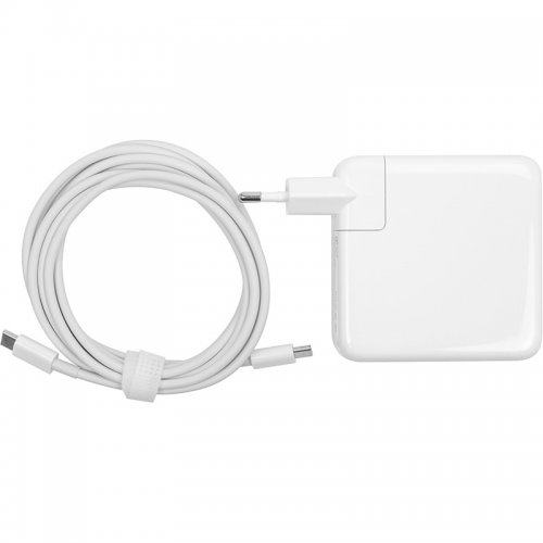 Універсальний блок живлення для ноутбука PowerPlant 5-20V 4.8A 96W USB Type-C (NA700707) White купити в Україні | Telemart фото
