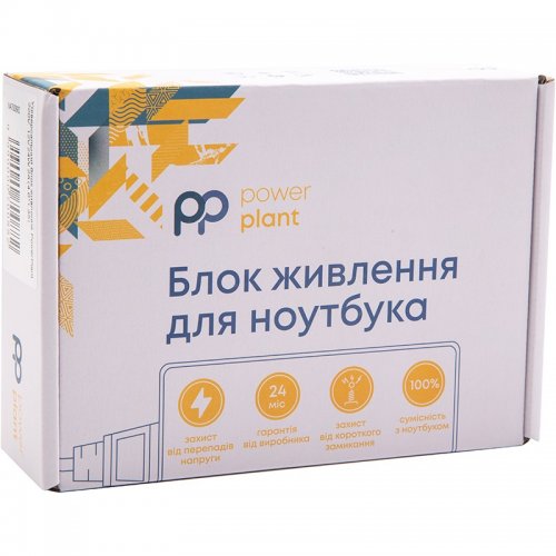 Универсальный блок питания PowerPlant 12V 2A 24W 4.0x1.35mm (NA700882) Black купить в Украине | Telemart фото