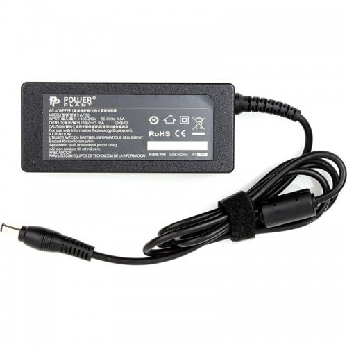 Блок питания для ноутбука PowerPlant Samsung 19V 3.16A 60W 5.5x3.0mm (SA60F5530) Black купить в Украине | Telemart фото
