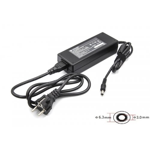 Блок питания для ноутбука PowerPlant Toshiba 19V 6.3A 120W 6.3x3.0mm (TO120F6330) Black купить в Украине | Telemart фото