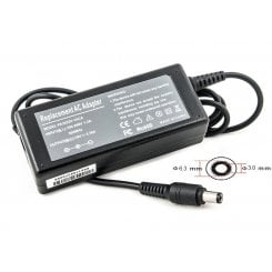 Блок питания для ноутбука PowerPlant Toshiba 19V 3.16A 60W 6.3x3.0mm (TO60F6330) Black
