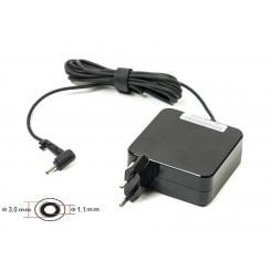 Блок живлення для ноутбука PowerPlant Acer 19V 3.42A 65W 3.0x1.1mm Wall Mount (WM-AC65F3011) Black
