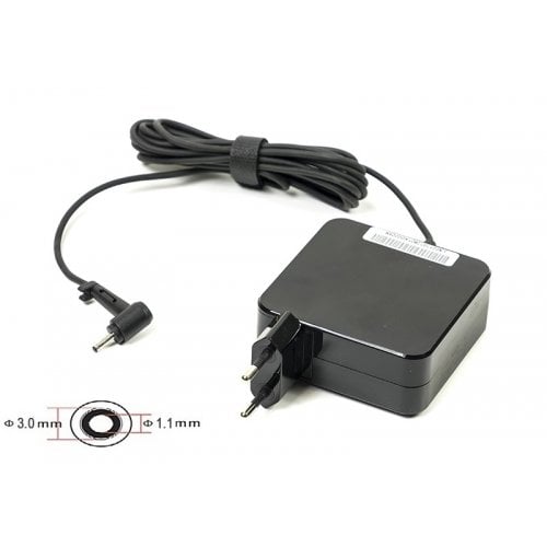 Блок живлення для ноутбука PowerPlant Acer 19V 3.42A 65W 3.0x1.1mm Wall Mount (WM-AC65F3011) Black купити в Україні | Telemart фото