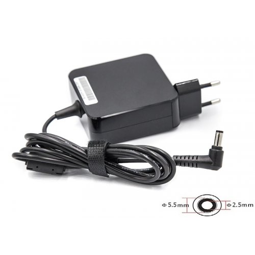 Блок питания для ноутбука PowerPlant Acer 19V 3.42A 65W 5.5x2.5mm Wall Mount (WM-AC65F5525) Black купить в Украине | Telemart фото