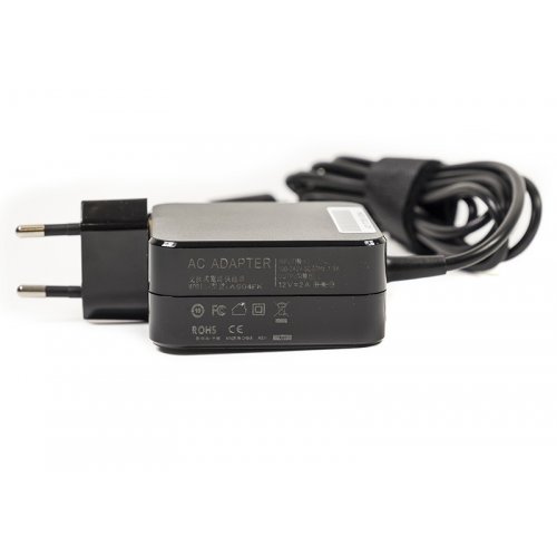 Блок живлення для ноутбука PowerPlant LG 12V 2A 24W 6.5x4.4mm Wall Mount (WM-AS24A6544) Black купити в Україні | Telemart фото