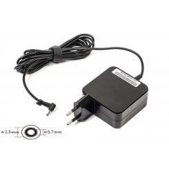 Блок живлення для ноутбука PowerPlant Asus 19V 2.1A 40W 2.5x0.7mm Wall Mount (WM-AS40F2507) Black