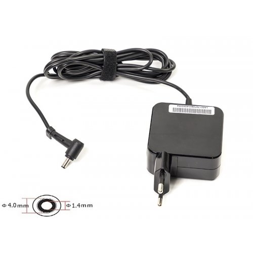 Блок живлення для ноутбука PowerPlant Asus 19V 2.37A 45W 4.0x1.4mm Wall Mount (WM-AS45F4014) Black купити в Україні | Telemart фото