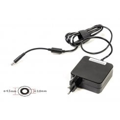 Блок питания для ноутбука PowerPlant Dell 19.5V 3.34A 65W 4.5x3.0mm Wall Mount (WM-DL65G4530) Black