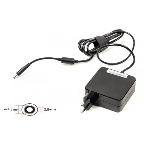 Блок питания для ноутбука PowerPlant Dell 19.5V 3.34A 65W 4.5x3.0mm Wall Mount (WM-DL65G4530) Black купить в Украине | Telemart фото