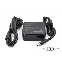 Блок живлення для ноутбука PowerPlant HP 19V 4.74A 90W 7.4x5.0mm Wall Mount (WM-HP90F7450) Black