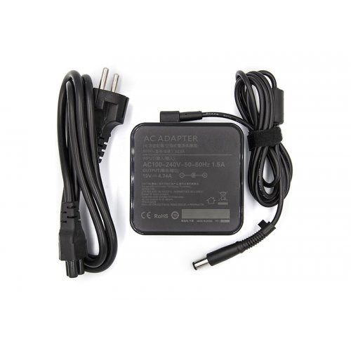 Блок живлення для ноутбука PowerPlant HP 19V 4.74A 90W 7.4x5.0mm Wall Mount (WM-HP90F7450) Black купити в Україні | Telemart фото