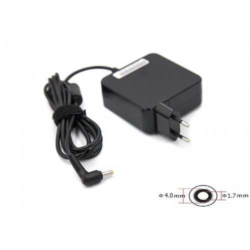 Блок живлення для ноутбука PowerPlant Lenovo 20V 3.25A 65W 4.0x1.7mm Wall Mount (WM-IB65H4017) Black купити в Україні | Telemart фото