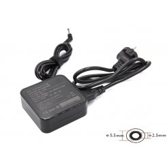 Блок питания для ноутбука PowerPlant Lenovo 20V 4.5A 90W 5.5x2.5mm Wall Mount (WM-LS90H5525) Black