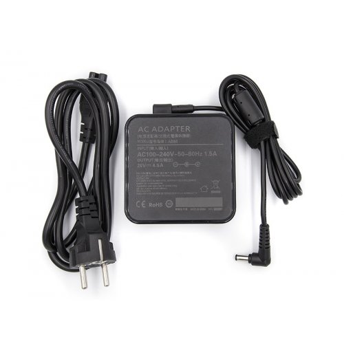 Блок питания для ноутбука PowerPlant Lenovo 20V 4.5A 90W 5.5x2.5mm Wall Mount (WM-LS90H5525) Black купить в Украине | Telemart фото