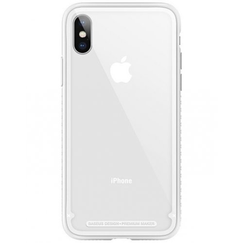 

Baseus для Apple iPhone X See-through glass protective (WIAPIPHX-YS02) White