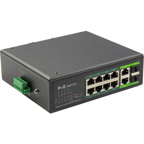 PoE-комутатор PowerPlant POE802PRO купити в Україні | Telemart фото