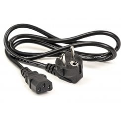 Кабель питания PowerPlant CEE 7/7 to C13 1.8m (CA910656) Black