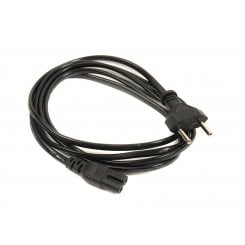 Кабель питания PowerPlant CEE 7/16 to C7 1.8m (CA910274) Black