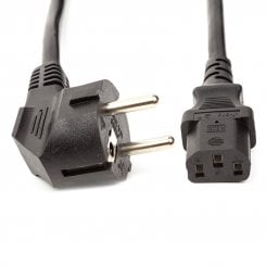 Кабель питания PowerPlant CEE 7/17 to C13 5m (CC360345) Black