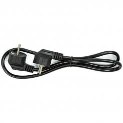 Сетевой кабель PowerPlant CEE 7/7 to CEE 7/7 1m 10A (EX610518) Black