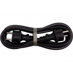 Сетевой кабель PowerPlant CEE 7/7 to CEE 7/7 2m 16A (EX610747) Black