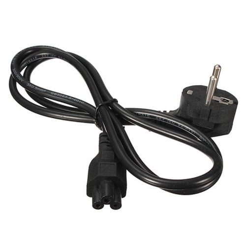 Кабель питания PowerPlant CEE 7/7 to C5 1.2m (PWRCABLENOUT) Black купить в Украине | Telemart фото
