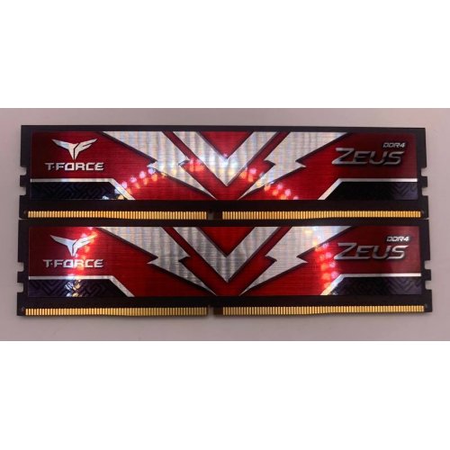 Озп Team DDR4 32GB (2x16GB) 3200Mhz T-Force Zeus (TTZD416G3200HC20BK) (Відновлено продавцем, 924949) купити в Україні | Telemart фото