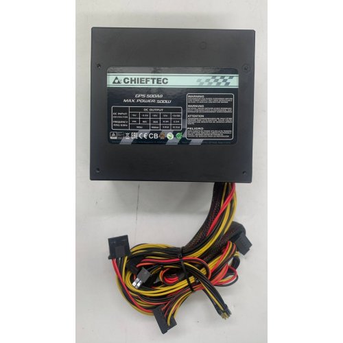Блок живлення CHIEFTEC Smart 500W (GPS-500A8) (Відновлено продавцем, 924953) купити в Україні | Telemart фото