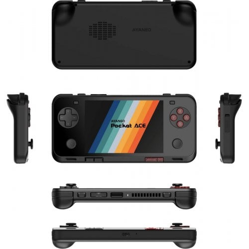 Уцінка портативна ігрова консоль AYANEO Pocket ACE 12GB/256GB Shadow Dance Black (Пошкоджено пакування, 924962) купити в Україні | Telemart фото