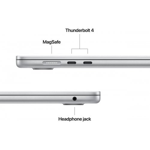 Ноутбук Apple MacBook Air 15.3" M5 16/512GB 2026 (Z1LQ001WP) Silver купить в Украине | Telemart фото