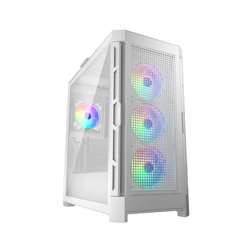 Уценка корпус Cougar Duoface Pro RGB Tempered Glass без БП White (Вскрытая упаковка, 925076) купить в Украине | Telemart фото