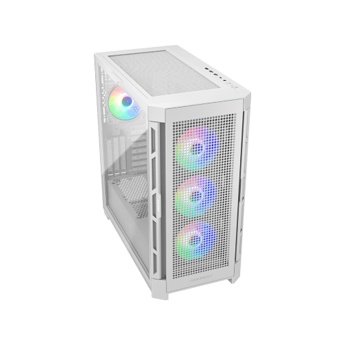 Уценка корпус Cougar Duoface Pro RGB Tempered Glass без БП White (Вскрытая упаковка, 925076) купить в Украине | Telemart фото