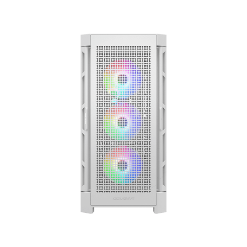 Уценка корпус Cougar Duoface Pro RGB Tempered Glass без БП White (Вскрытая упаковка, 925076) купить в Украине | Telemart фото