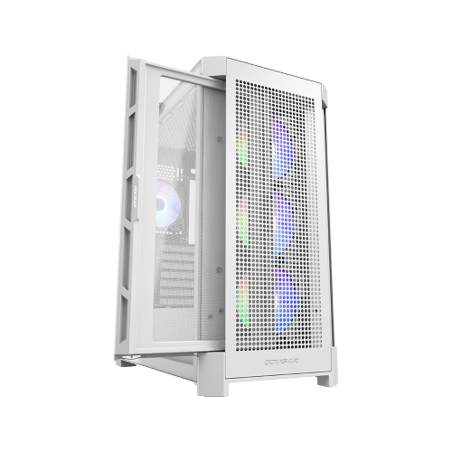 Уценка корпус Cougar Duoface Pro RGB Tempered Glass без БП White (Вскрытая упаковка, 925076) купить в Украине | Telemart фото