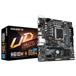 Материнская плата Gigabyte H610M H DDR4 (s1700, Intel H610) (Восстановлено продавцом, 925090)