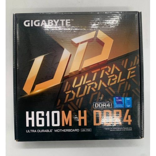 Материнская плата Gigabyte H610M H DDR4 (s1700, Intel H610) (Восстановлено продавцом, 925090) купить в Украине | Telemart фото