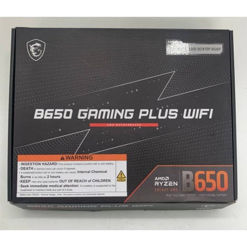 Материнская плата MSI B650 GAMING PLUS WIFI (sAM5, AMD B650) (Восстановлено продавцом, 925092) купить в Украине | Telemart фото