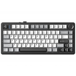 Уцінка клавіатура AULA F75 HE Dragan King Magnetic Switch Wireless (6978080506993) Black/White (Розкрита упаковка, 925109)