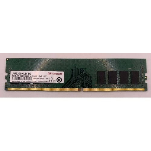 Озп Transcend DDR4 8GB 3200Mhz JetRam (JM3200HLB-8G) (Відновлено продавцем, 925117) купити в Україні | Telemart фото