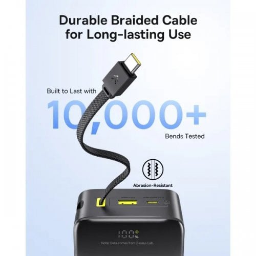 Powerbank Baseus EnerFill FC51 Bipow 2 Pro 30000mAh 22.5W (E0028100) Black купити в Україні | Telemart фото